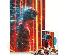 Puzzle per adulti da 1000 pezzi Quantum Echo gioco rilassante decompressione intellettuale regalo di compleanno regalo di viaggio 38x26cm