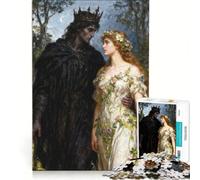 Puzzle per adulti da 1000 pezzi raffigurante Ade e Persefone nella foresta incantata, decorazione da parete, divertimento per tutta la famiglia, ideale come regalo per tutta la famiglia 38x26cm