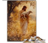 Puzzle per adulti da 1000 pezzi, raffigurante Gesù, 26x38cm, regalo perfetto per la festa della mamma, compleanni e Natale