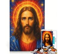 Puzzle per adulti da 1000 pezzi raffigurante Gesù Cristo gioco pratico taglio di precisione regalo di compleanno o unico 38x52cm