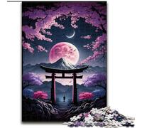 Puzzle per adulti da 1000 pezzi raffigurante il cancello giapponese del Torii. Puzzle da 1000 pezzi,rompicapo stimolante per adolescenti,divertimento per famiglie,regalo fai da te per la casa.