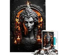 Puzzle per adulti da 1000 pezzi raffigurante il dio greco Ade Gioco antistress da 1000 pezzi per il divertimento in famiglia Gioco stimolante e divertente (38x52cm)