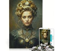 Puzzle per adulti da 1000 pezzi raffigurante la Musa di Leonardo da Vinci gioco per famiglie interazione genitore-figlio regalo per amici e parenti 38x26cm