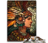 Puzzle per adulti da 1000 pezzi raffigurante la sacerdotessa Maya, un gioco stimolante, ideale come regalo per tutta la famiglia (38x26cm)