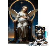 Puzzle per adulti da 1000 pezzi raffigurante la Vergine Maria Difficile e stimolante migliora la memoria Giocattolo educativo per ragazzi dai 14 anni in su 38x26cm