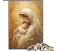 Puzzle per adulti da 1000 pezzi raffigurante la Vergine Maria, gioco di attività per famiglie per adolescenti, rompicapo fai da te per la casa (dimensioni 50x75cm)