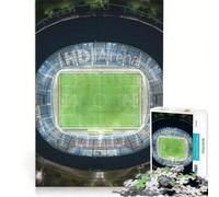 Puzzle per adulti da 1000 pezzi raffigurante lo stadio di Hannover di notte, decorazione da parete, attività divertenti da fare in casa, per rafforzare il legame di coppia 38x26cm