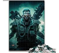Puzzle per adulti da 1000 pezzi raffigurante soldati zombi dell'esercito morto, ideale come regalo di Natale e Capodanno per adolescenti (dimensioni: 26x38cm)