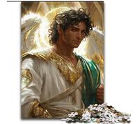 Puzzle per adulti da 1000 pezzi raffigurante un angelo maschio Puzzle da 1000 pezzi per il divertimento in famiglia, perfetto per le vacanze e le serate di gioco interattive (dimensioni 50x75cm)