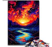 Puzzle per adulti da 1000 pezzi, raffigurante un paesaggio, aiuta il cervello a esercitare i giocattoli che creano dipendenza e coltivano la pazienza, decorazione perfetta (dimensioni 26x38cm)