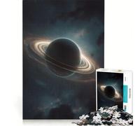 Puzzle per adulti da 1000 pezzi raffigurante un pianeta simile a Saturno con anelli luminosi Ideale per gli amanti dello spazio giochi educativi impegnativi da completare regali unici per compleanni