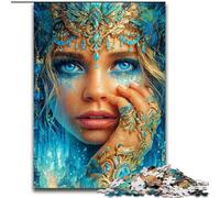 Puzzle per adulti da 1000 pezzi, raffigurante una bella donna, attività per la famiglia, decorazioni per la casa uniche e regali per bambini dai 14 anni in su (dimensioni 26x38cm)