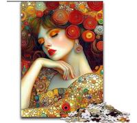 Puzzle per adulti da 1000 pezzi, raffigurante una bella donna Puzzle difficili per adulti, 50x75cm Un rompicapo stimolante per adolescenti, divertente serata di giochi in famiglia