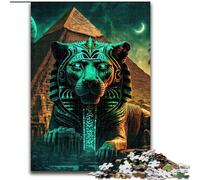 Puzzle per adulti da 1000 pezzi raffigurante una bestia mitologica, gioco interattivo per famiglie, feste, gioco di attività per famiglie (dimensioni: 26x38cm)