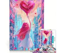 Puzzle per adulti da 1000 pezzi raffigurante una donna che si stringe in un abbraccio un giocattolo antistress ideale per l'interazione genitore-figlio compleanni e altre occasioni