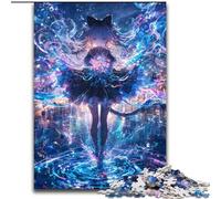 Puzzle per adulti da 1000 pezzi raffigurante una ragazza anime giapponese, ideale per gli innamorati, perfetto regalo di Natale, Capodanno e San Valentino, 50x75cm