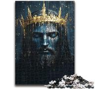Puzzle per adulti da 1000 pezzi raffiguranti Gesù, un gioco stimolante, ideale come regalo per tutta la famiglia (50x75cm)
