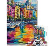 Puzzle per adulti da 1000 pezzi raffiguranti il lungomare di Napoli, Italia Giochi divertenti: ogni pezzo è unico Gioco divertente e stimolante per tutta la famiglia (dimensioni 38x26cm)