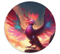 Puzzle per adulti da 1000 pezzi raffiguranti la magica Fenice, un regalo perfetto per il divertimento in famiglia (67,5x67,5cm)