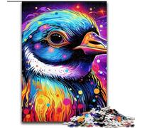 Puzzle per adulti da 1000 pezzi,raffiguranti pinguini,realizzati in legno,perfetti come decorazioni fai da te o come regalo di compleanno,50x75cm,per divertirsi in famiglia,perfetti per compleanni