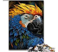 Puzzle per adulti da 1000 pezzi raffiguranti un pappagallo, un regalo perfetto per il divertimento in famiglia (dimensioni 26x38cm)