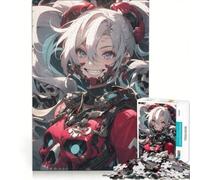 Puzzle per adulti da 1000 pezzi, ragazza anime del futuro, gioco rompicapo, difficile, ideale come regalo per tutta la famiglia 50x75cm