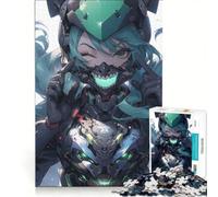 Puzzle per adulti da 1000 pezzi, ragazza anime del futuro, gioco rompicapo, difficile, ideale come regalo per tutta la famiglia 50x75cm