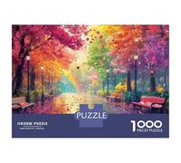 Puzzle Per Adulti Da 1000 Pezzi Rainbow in The Rain Forest Puzzle Per Adulti Gioco Pratico Difficile Difficile Regali Unici Per Compleanno E Natale 52x38cm/1000pcs