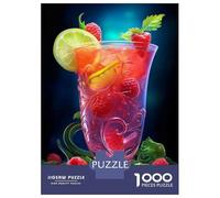 Puzzle Per Adulti Da 1000 Pezzi Raspberry Lemonade Cocktail Puzzle Per Adulti Gioco Per Famiglie Analisi E Logica Regali Di Natale E Compleanno 52x38cm/1000pcs