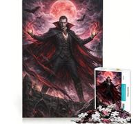 Puzzle per adulti da 1000 pezzi, Re Vampiro Oscuro, gioco per famiglie, antistress, compleanno e Natale 38x52cm