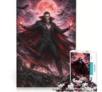 Puzzle per adulti da 1000 pezzi: Re Vampiro Oscuro, gioco rompicapo, divertente antistress, regalo stimolante 38x26cm