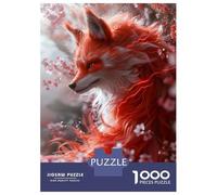 Puzzle Per Adulti Da 1000 Pezzi Red Fox Fantasy Puzzle Per Adulti Gioco Pratico Decorazione Perfetta Attività Divertenti A Casa 70x50cm/1000pcs