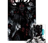 Puzzle per adulti da 1000 pezzi Regina degli Elfi Oscuri con Occhi Rossi Gioco pratico che stimola l'intelligenza e crea dipendenza Regalo di compleanno ideale per donne (dimensioni 75x50cm)