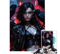 Puzzle per adulti da 1000 pezzi Regina dei Corvi Oscuri gioco interattivo gioco intellettuale regalo per donne e uomini antistress (dimensioni 50x75cm)