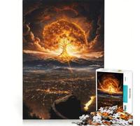 Puzzle per adulti da 1000 pezzi Regno Magico dell'Albero Sambuco gioco educativo decorazione per la casa ideale come regalo 50x75cm