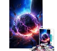 Puzzle per adulti da 1000 pezzi relitti planetari gioco per famiglie gioco stimolante ottimo regalo per gli amanti dei giochi difficile (dimensioni 50x75cm)