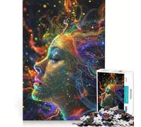 Puzzle per adulti da 1000 pezzi, "Respirare l'arcobaleno", gioco divertente, rilassante per la mente, per rafforzare l'amore tra le coppie 38x26cm
