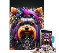 Puzzle per adulti da 1000 pezzi Ribelle con la zampa Gioco rilassante per adulti taglio di precisione compleanno e Natale (dimensioni 38x52cm)