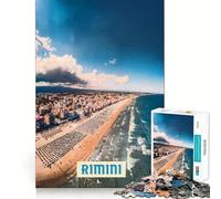 Puzzle per adulti da 1000 pezzi Rimini Smooth Cut Art,attività stimolante per la mente,divertimento per il tempo libero,decorazione natalizia,regalo (50x75cm)