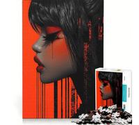 Puzzle per adulti da 1000 pezzi, ritratto digitale, decorazione murale, sfida da completare, ideale come regalo per tutta la famiglia 38x52cm