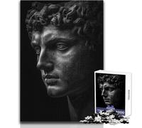 Puzzle per adulti da 1000 pezzi, rompicapo con busto dell'antica Grecia, giochi per famiglie, un'opera d'arte, regali di Babbo Natale segreto, dimensioni 38x26cm