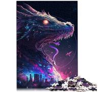 Puzzle per adulti da 1000 pezzi Ryujin futuristico interessante riduzione dello stress puzzle regali per amici e familiari 38 x 52 cm
