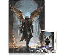 Puzzle per adulti da 1000 pezzi, Sacro Guardiano, Tranquillo, Rilassante, Tempo libero, Ideale, Taglio preciso, Giocattolo artigianale, Dimensioni 50x75cm