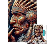 Puzzle per adulti da 1000 pezzi Saggezza ancestrale svelata Giocattolo educativo Gioco di apprendimento Sfida difficile Regalo di compleanno (dimensioni 38x26cm)