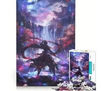 Puzzle per adulti da 1000 pezzi "Samurai del Mondo" gioco rompicapo per divertimento in famiglia lista dei desideri con Babbo Natale 50x75cm