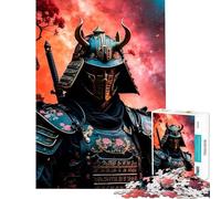 Puzzle per adulti da 1000 pezzi Samurai Galattico sfida impegnativa da completare gioco manuale difficile adatto a persone dai 14 anni in su (38x52cm)