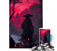 Puzzle per adulti da 1000 pezzi Samurai Solitario Gioco avvincente per coltivare la pazienza analisi impossibile e logica Regalo di compleanno (dimensioni 38x26cm)