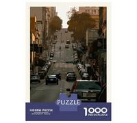 Puzzle Per Adulti Da 1000 Pezzi San Francisco City Puzzle Giochi Rilassanti Sfida Difficile Riduzione Dello Stress Regali 52x38cm/1000pcs
