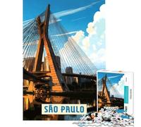 Puzzle per adulti da 1000 pezzi San Paolo Un gioco avvincente per coltivare la pazienza divertente e istruttivo ideale come regalo di compleanno (dimensioni 38x26cm)