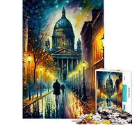 Puzzle per adulti da 1000 pezzi San Pietroburgo a colori difficile e stimolante regalo per donne giocattolo antistress per età 14+ (38x26cm)